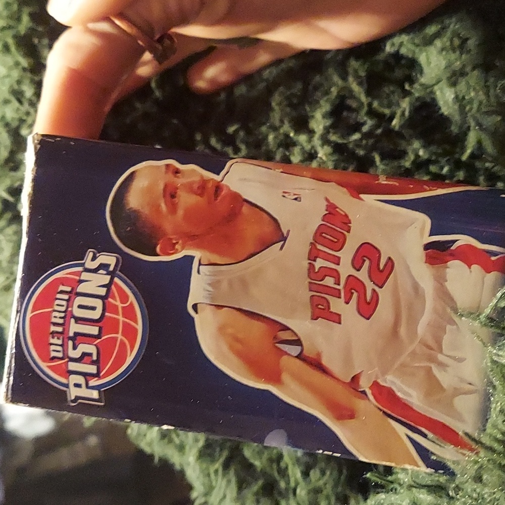Glory days! Vintage detroit pistons / nba promo bobble head